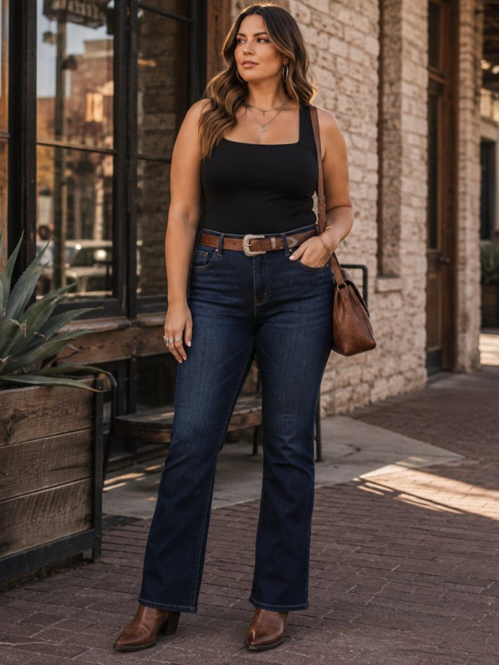 Wit & Wisdom Brittany Baby Bootcut Jeans | Dark Wash | Size 16 | EUC